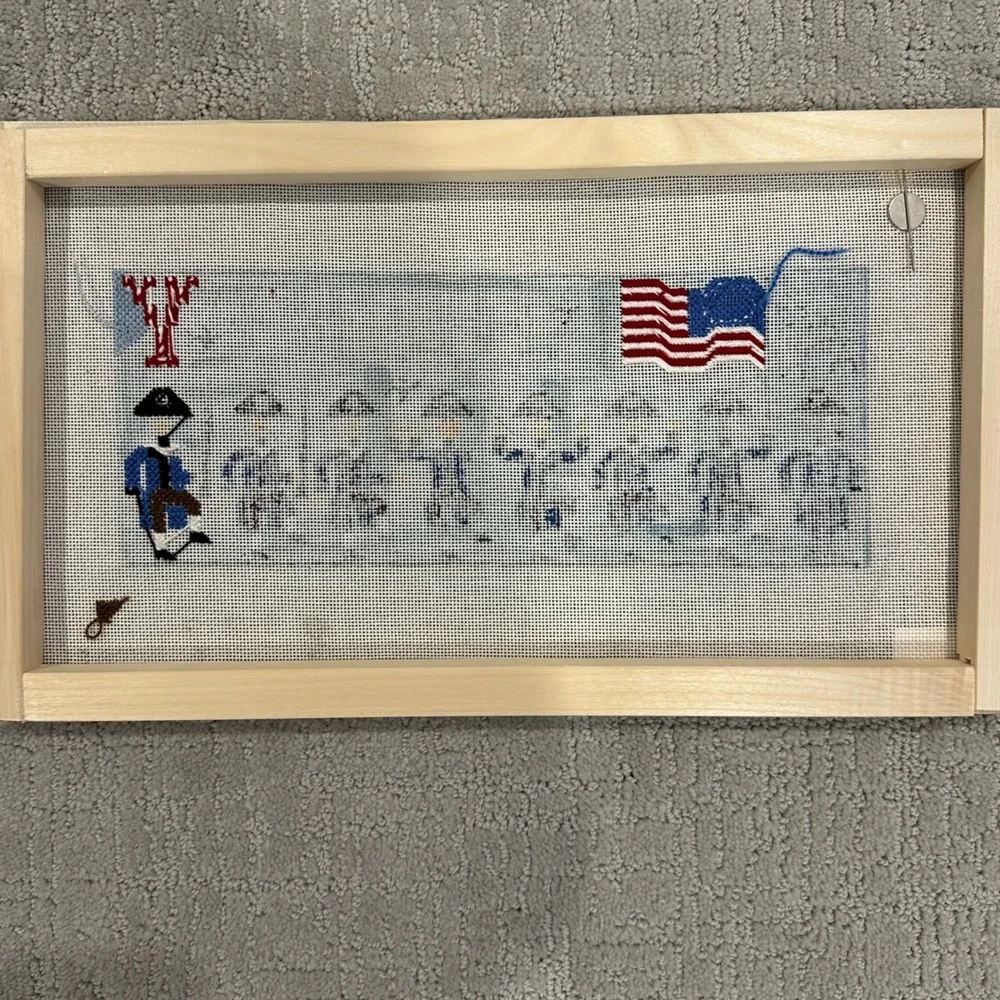 Birds of a Feather Liberty Needlepoint Canvas - Picture 5 of 8